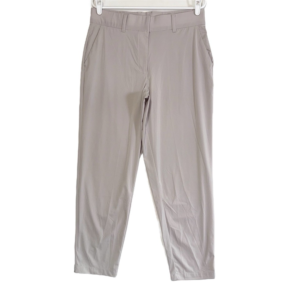 NIKE Womens Golf Joggers Size Large Light Pink Dri FIT UV Lightweight 28" Inseam